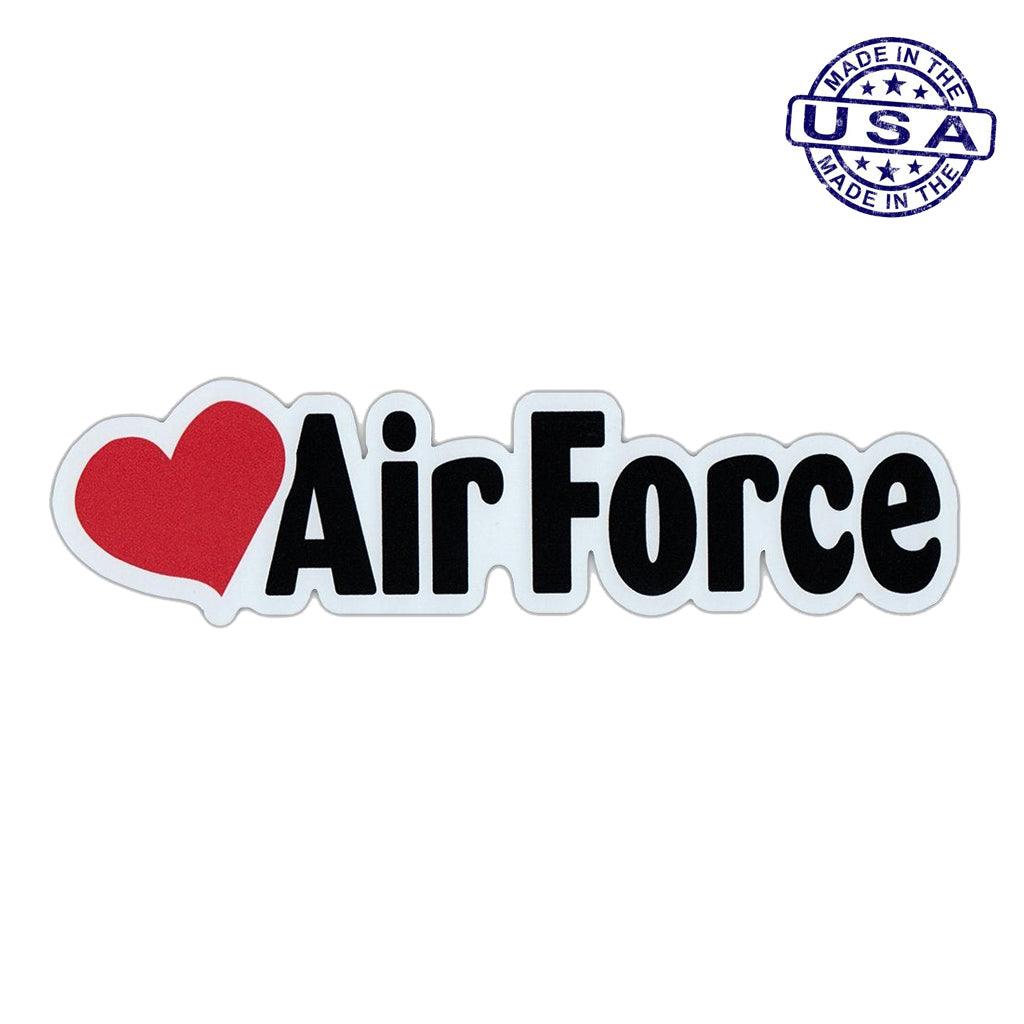 United States Air Force Love Magnet Word 2" x 7" - Military Republic
