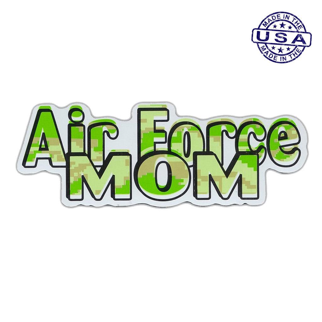 United States Air Force Mom Magnet Word 2.25" x 6.5" - Military Republic