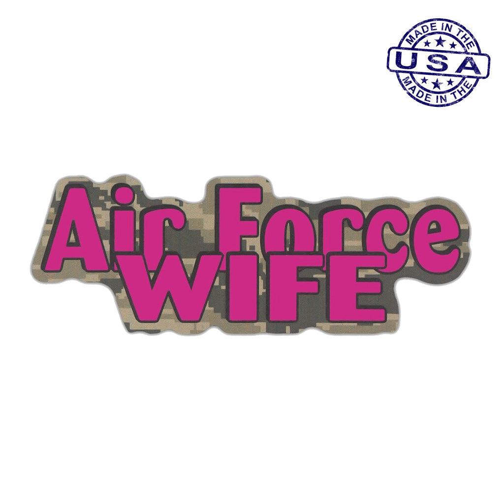 United States Air Force Wife Word Magnet 2.25" x 6.5" - Military Republic