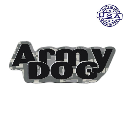 United States Army Army Dog Word Magnet 2.25" x 6.5" - Military Republic