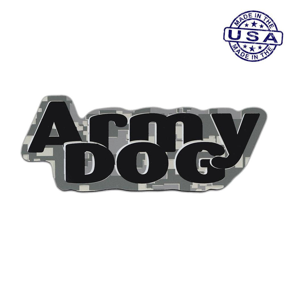 United States Army Army Dog Word Magnet 2.25