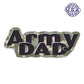United States Army Dad Magnet Word 2.25" x 6.5" - Military Republic