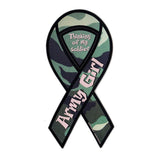 United States Army Girl Magnet Ribbon 4" x 8" - Military Republic