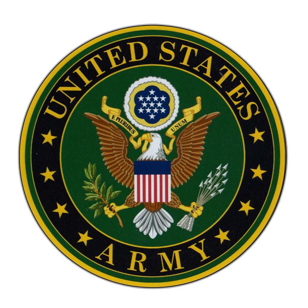 United States Army Green Magnet Round 5