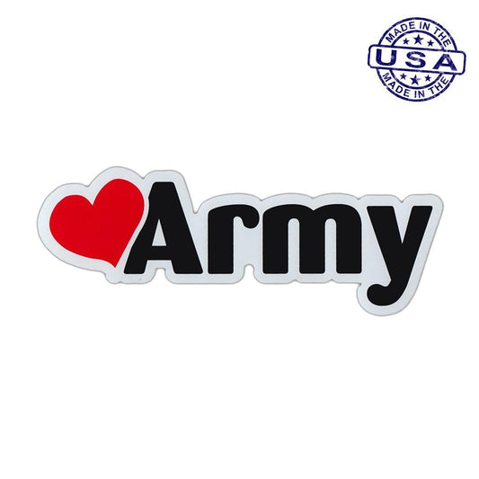 United States Army Love Word Magnet 2" x 7" - Military Republic