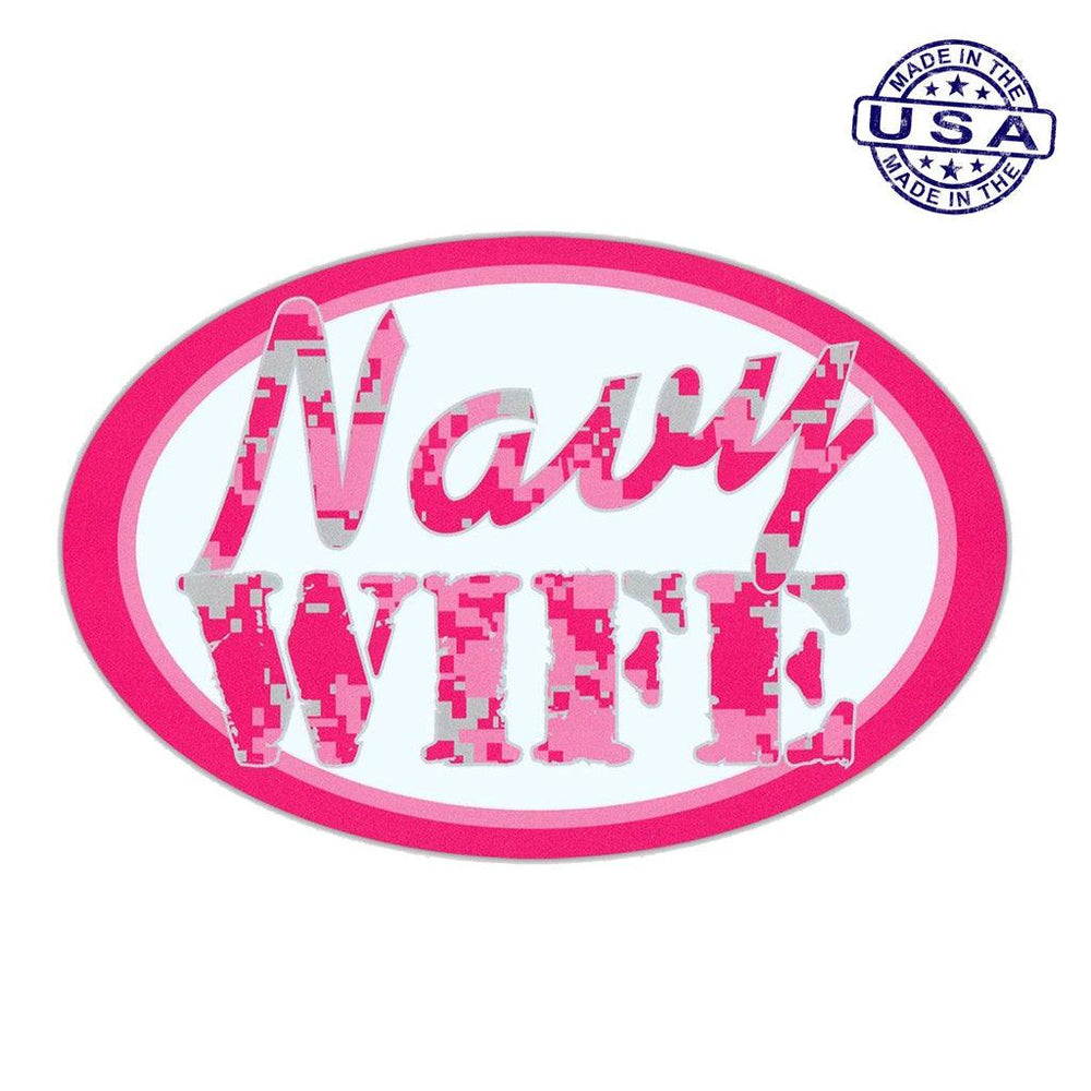 United States Navy Wife Magnet Oval 6