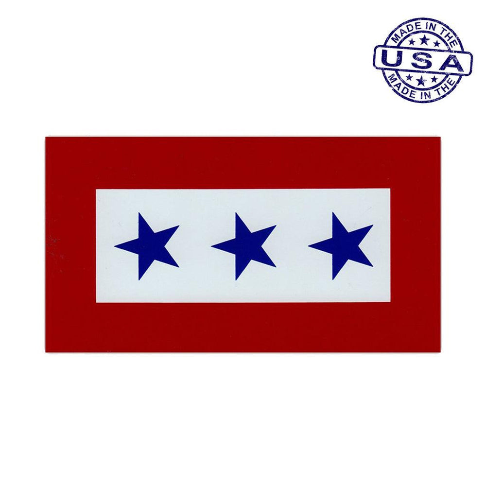 United States Patriotic Blue Star Service Flag Magnet 5.5