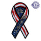 United States Patriotic In God We Trust Magnet Ribbon 4" x 8" - Military Republic