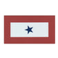 United States Veteran Blue Star Service Flag 1 Star Magnet 5.5" x 3" - Military Republic