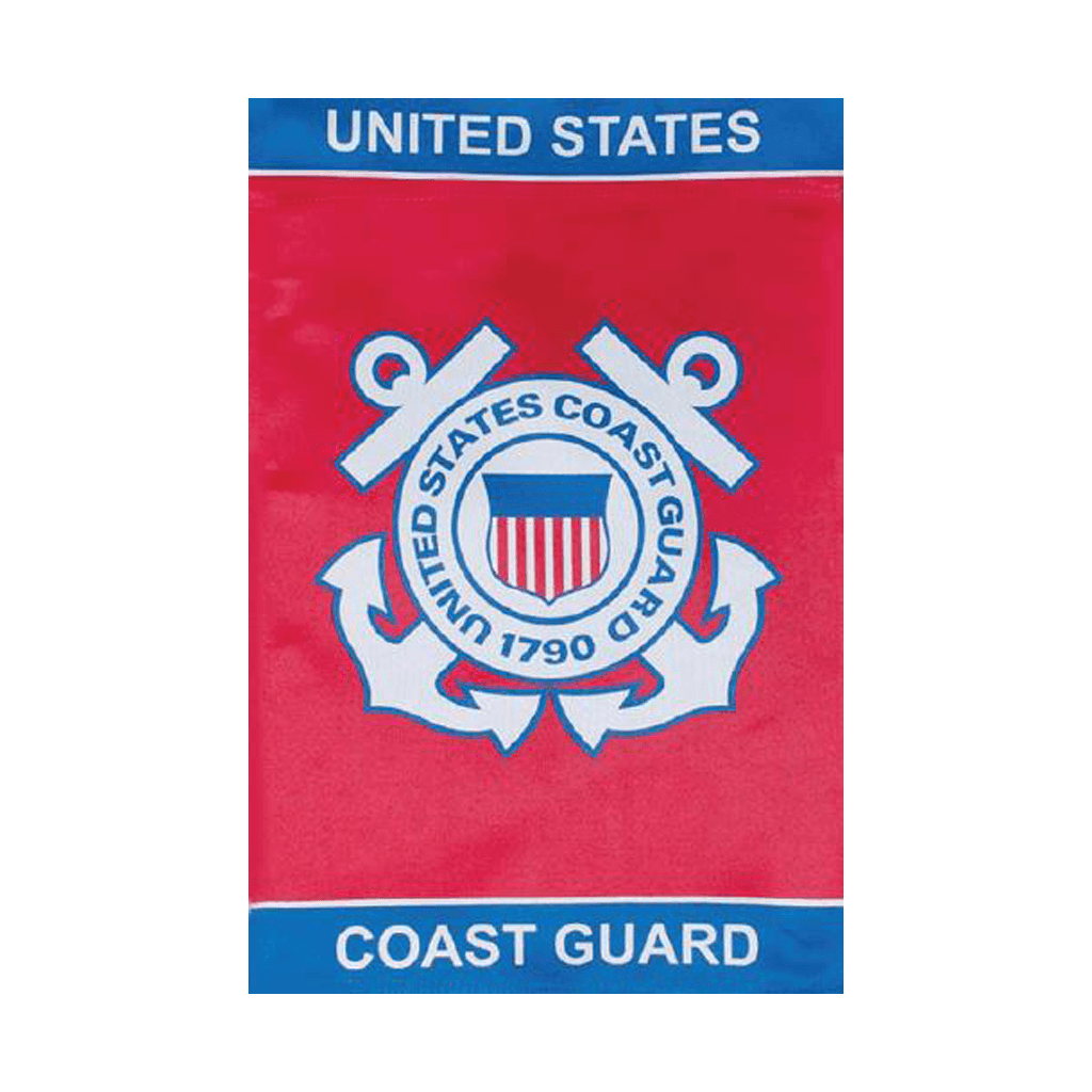 United States Coast Guard Flag Service Garden Banner - Military Republic