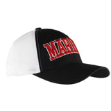 United States Marines Corps Black & White Mesh Printed Cap - Military Republic