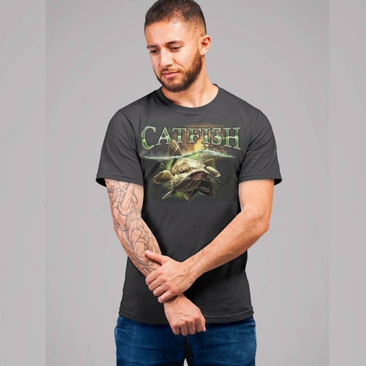 United States Catfish Merky Water Premium T-Shirt - Military Republic