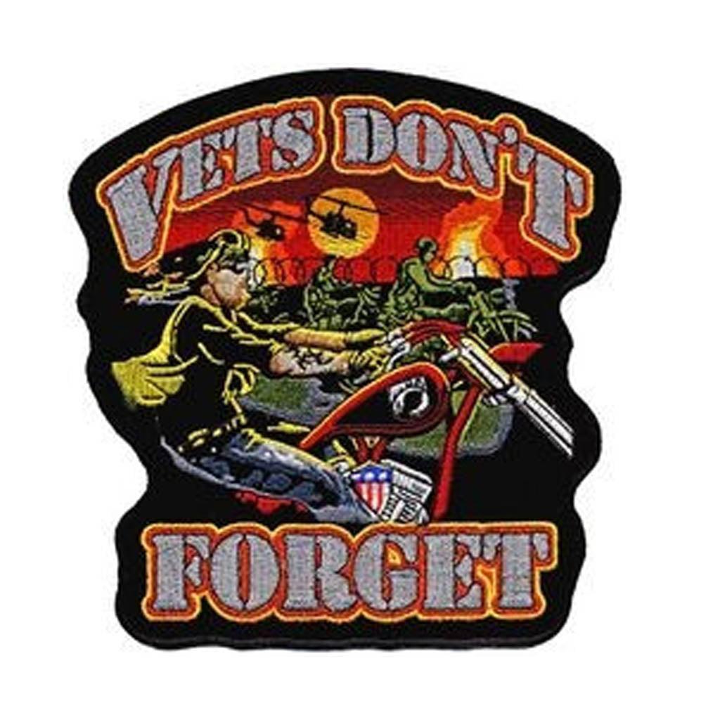Vets Don't Forget Back Patch - Military Republic