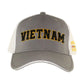 Vietnam Veteran Gray & White Performance Cap - Military Republic
