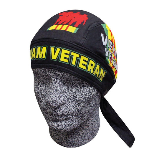 Vietnam Veteran Danbanna Deluxe Combat Stars Headwrap - Military Republic