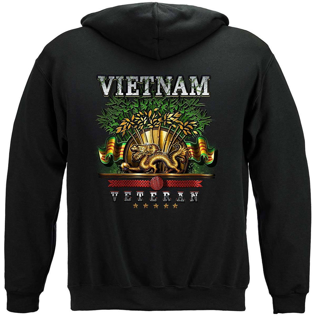 Vietnam Veteran Ribbon Proud To Have Served Hoodie - Military Republic