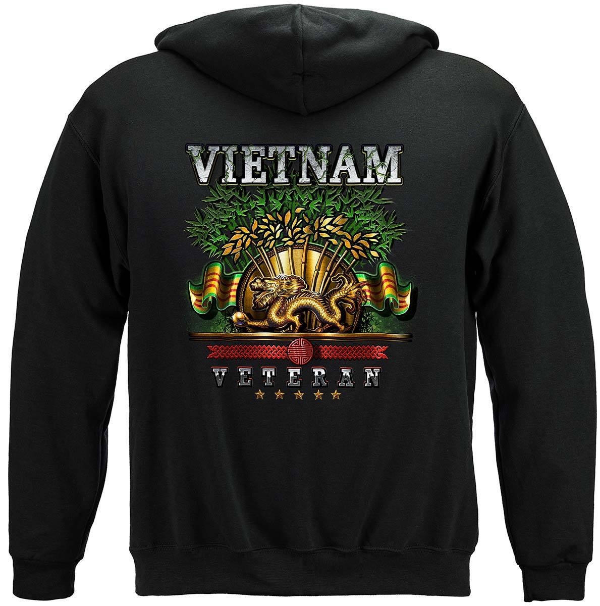 Vietnam Veteran Ribbon Proud To Have Served Long Sleeve - Military Republic