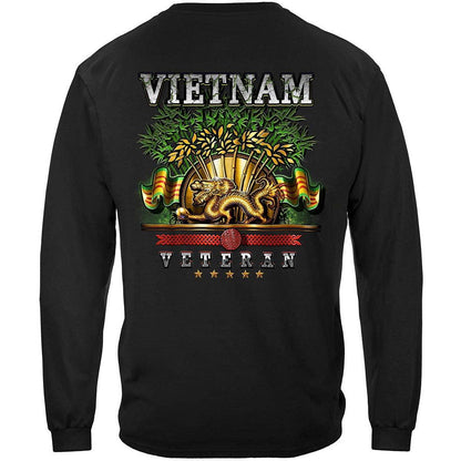 Vietnam Veteran Ribbon Proud To Have Served T-Shirt - Military Republic