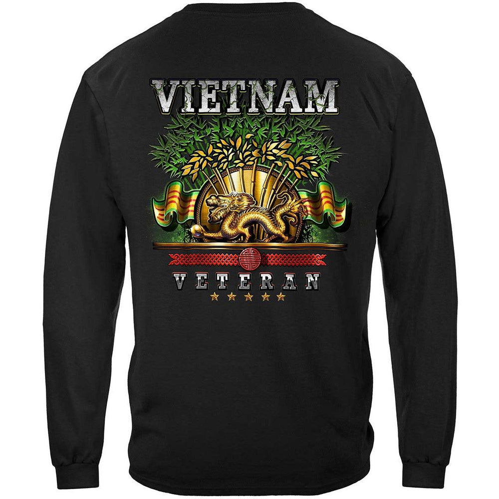 Vietnam Veteran Ribbon Proud To Have Served T-Shirt - Military Republic