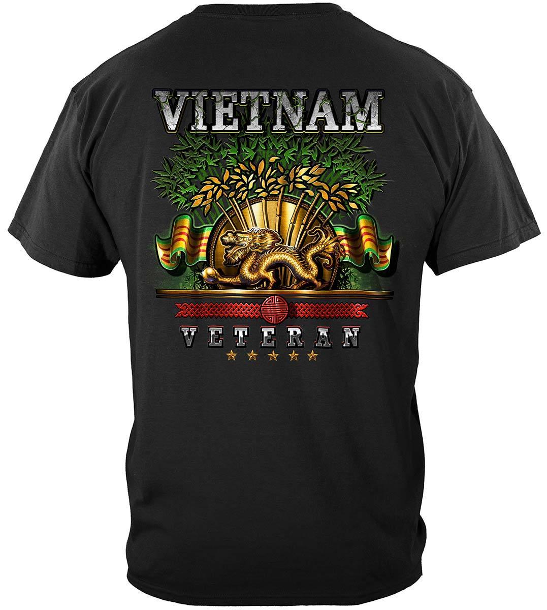 Vietnam Veteran Ribbon Proud To Have Served Long Sleeve - Military Republic