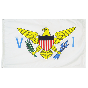 Virgin Island State Nylon Outdoors Flag- Sizes 2' to 10' Length - Military Republic