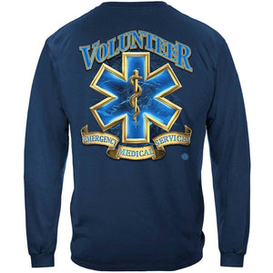 Volunteer EMS Gold Shield Premium Long Sleeve - Military Republic