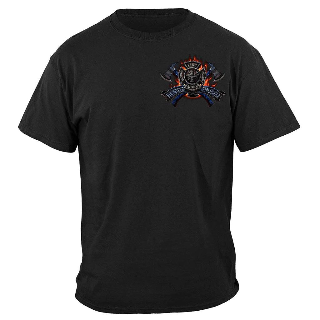 United States Volunteer Fire Eagle Premium T-Shirt - Military Republic