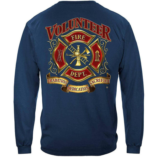 Volunteer Firefighter Long Sleeve - Military Republic