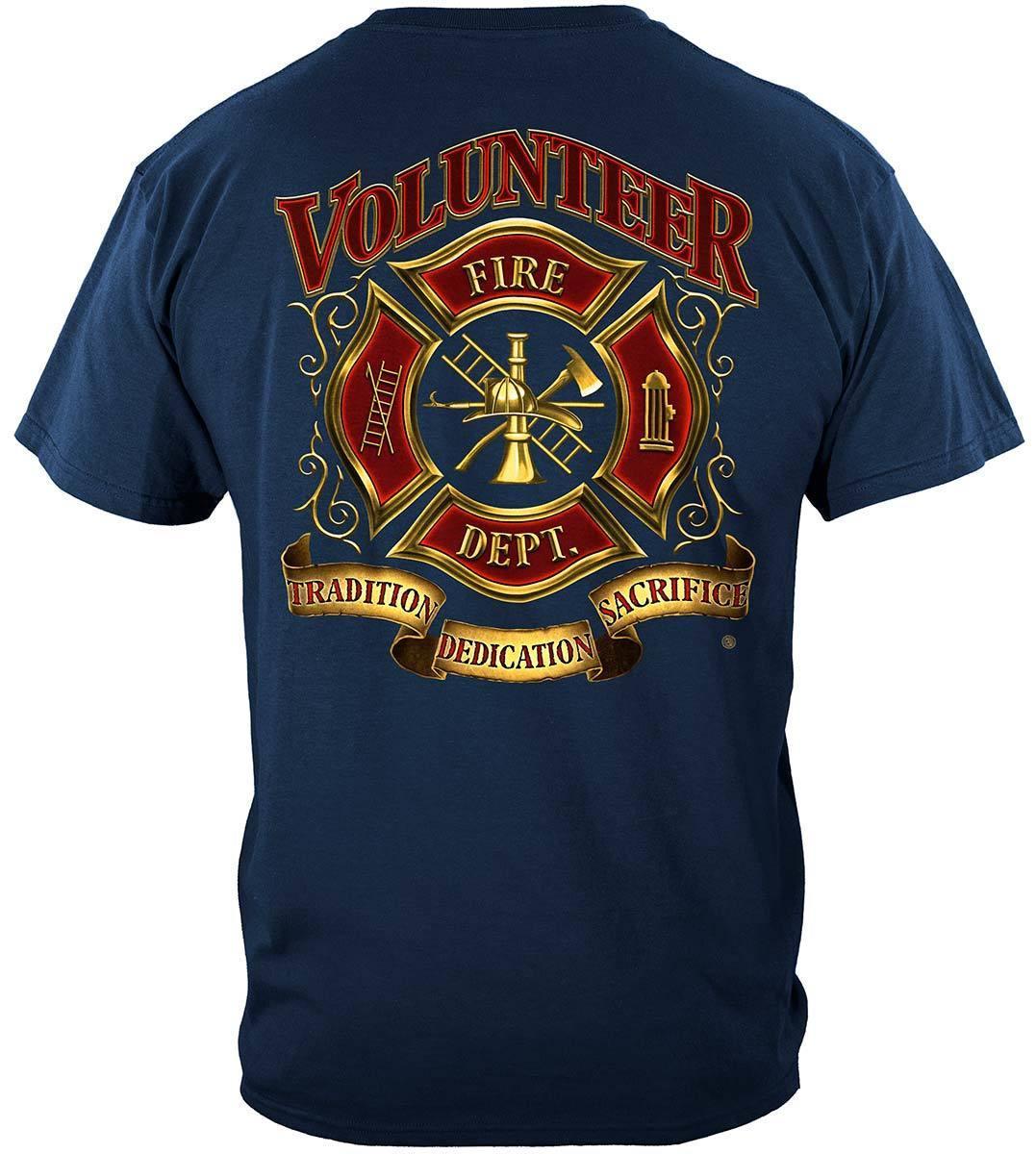 Volunteer Firefighter Hoodie - Military Republic