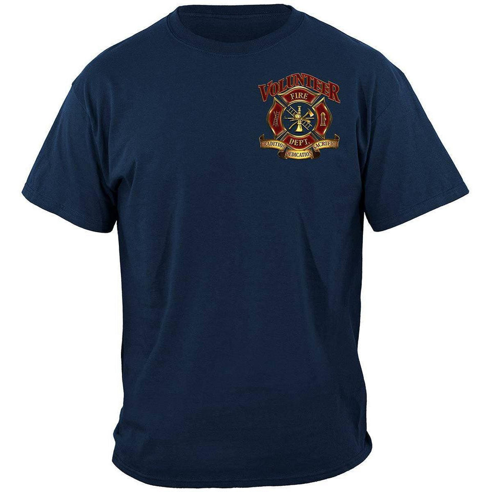 Volunteer Firefighter T-Shirt - Military Republic