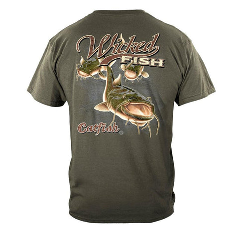 Wicked Catfish T-Shirt - Military Republic
