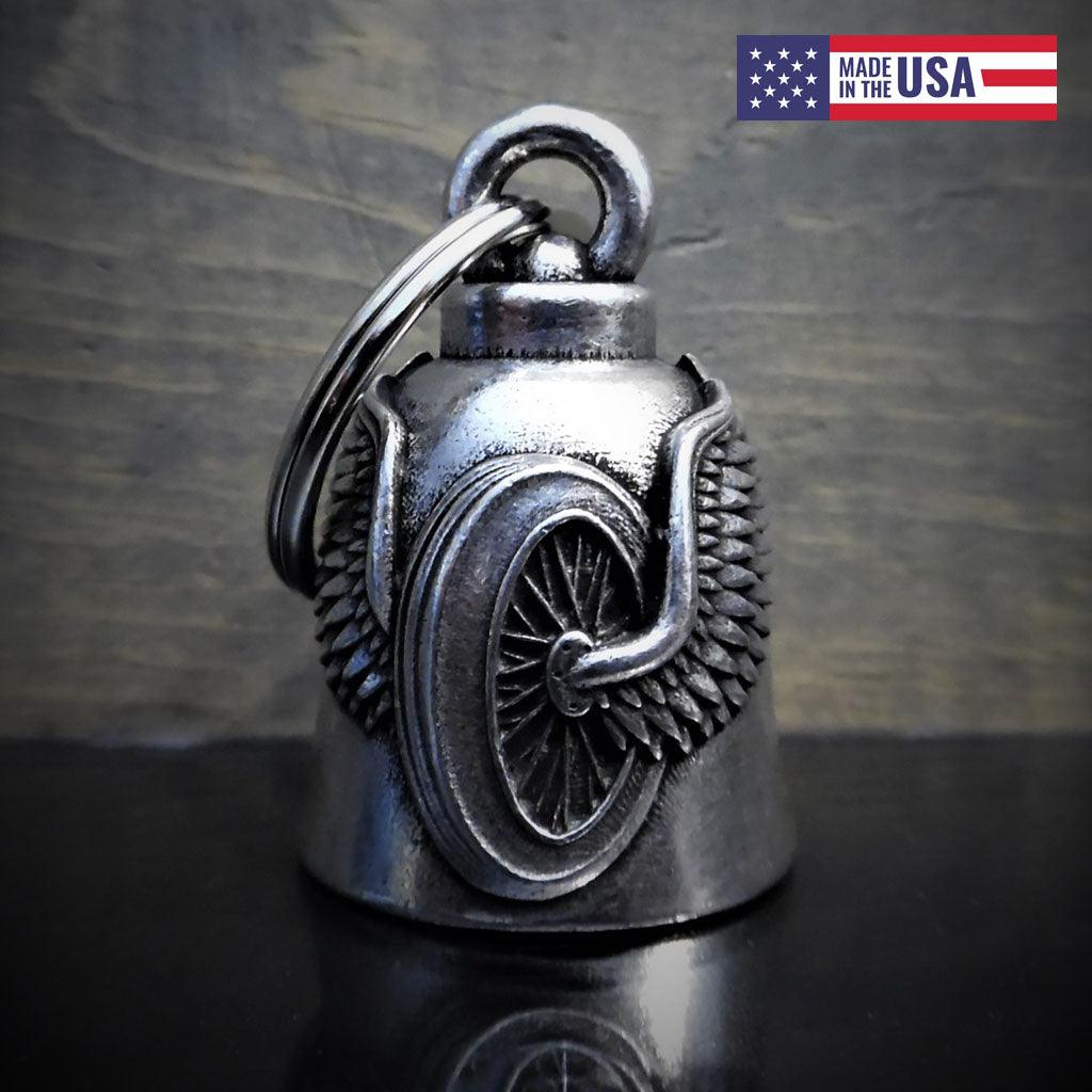 Wing Wheel Motorcycle Guardian Bell - Military Republic
