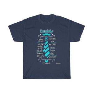 Daddy I Love You - My Only Hero T-shirt - Military Republic