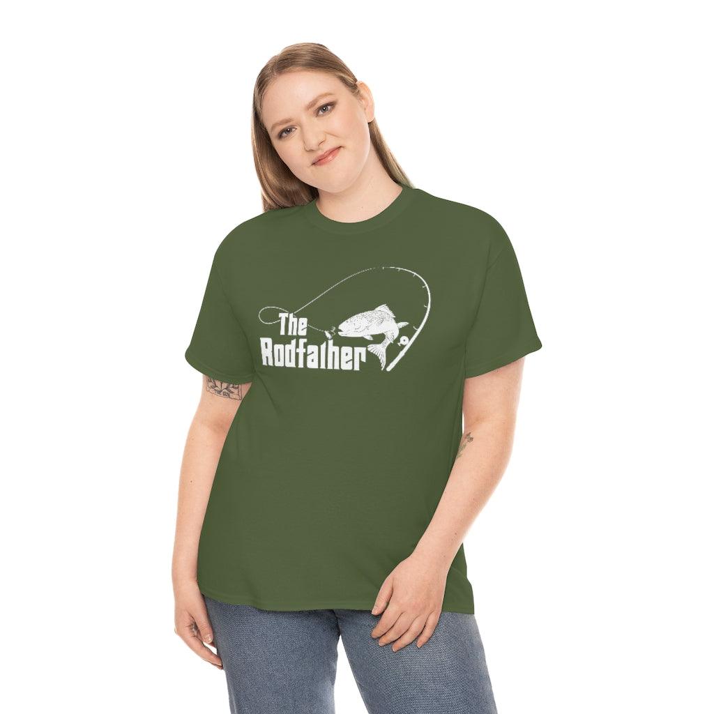 The Rodfather Fishing T-shirt - Military Republic