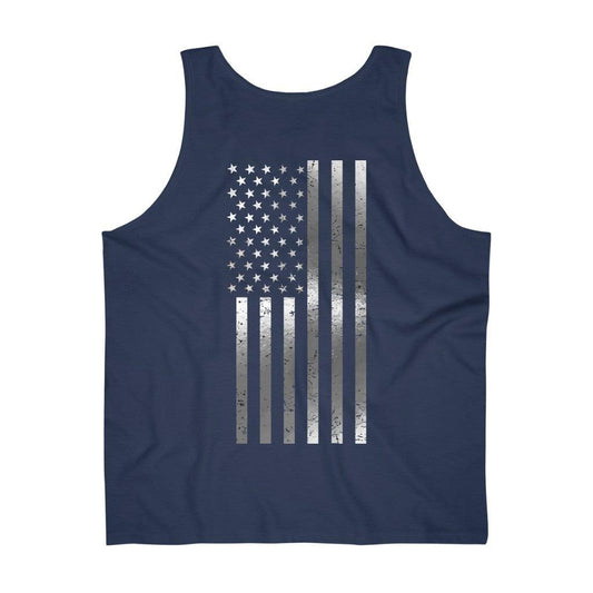 The American Flag - Men's Ultra Cotton Tank Top - Military Republic