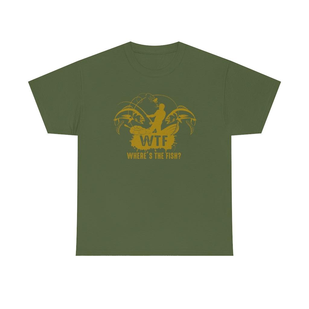 Where's The Fish T-shirt - Military Republic