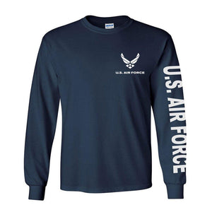 Air Force Navy Blue Long Sleeve Shirt - Military Republic
