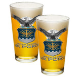 Air Force Missile Pint Glasses-Military Republic