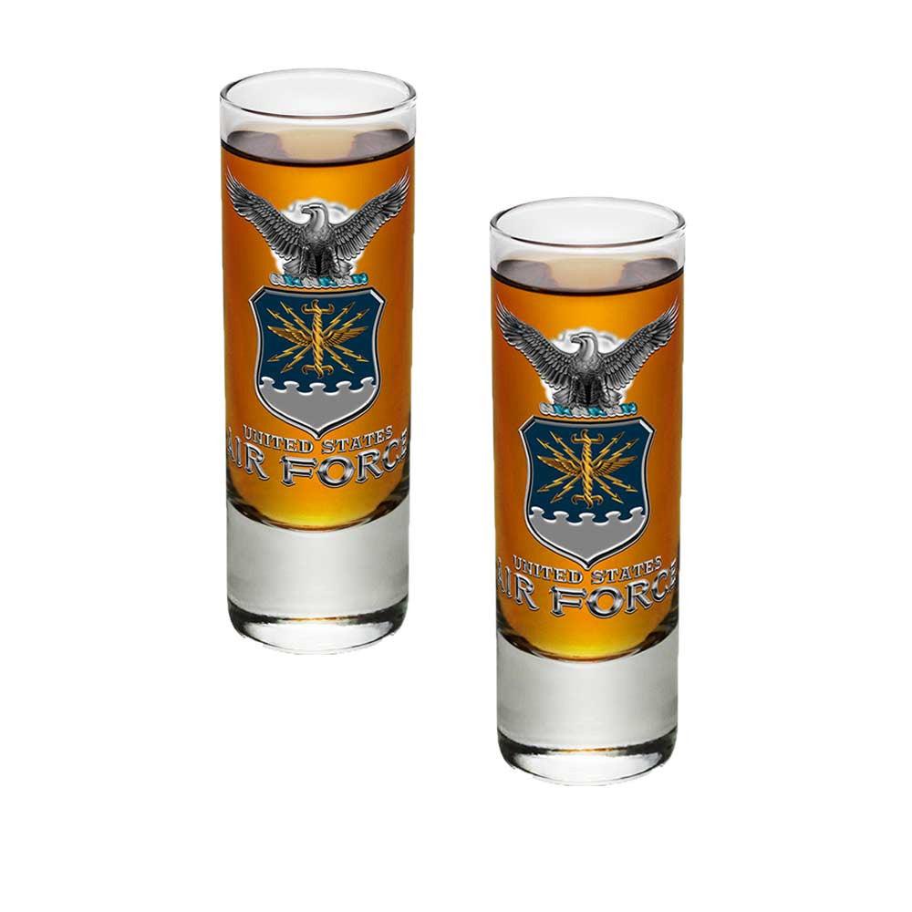 Air Force Missile Shot Glasses-Military Republic