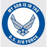 Air Force My Son is in the US Air Force 3.4 inch Decal - Military Republic