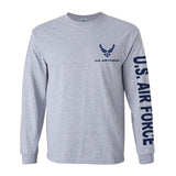 Air Force Sport Grey Long Sleeve Shirt - Military Republic