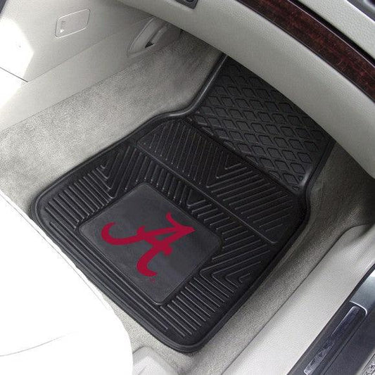 Alabama 2pk Heavy Duty Vinyl Car Mat Set - Military Republic