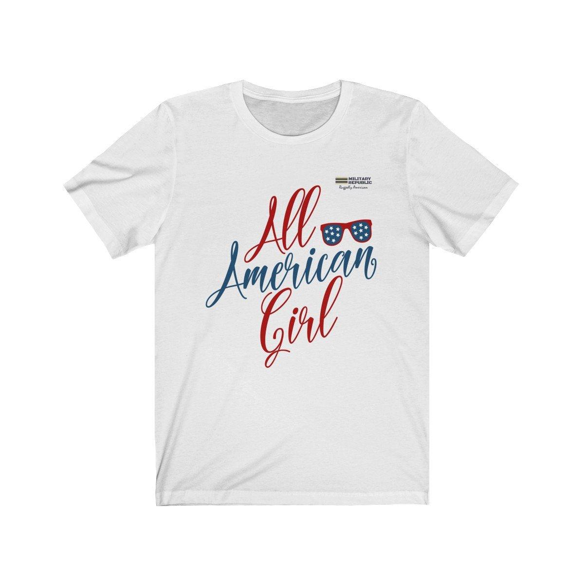 All American Girl T-Shirt - Military Republic