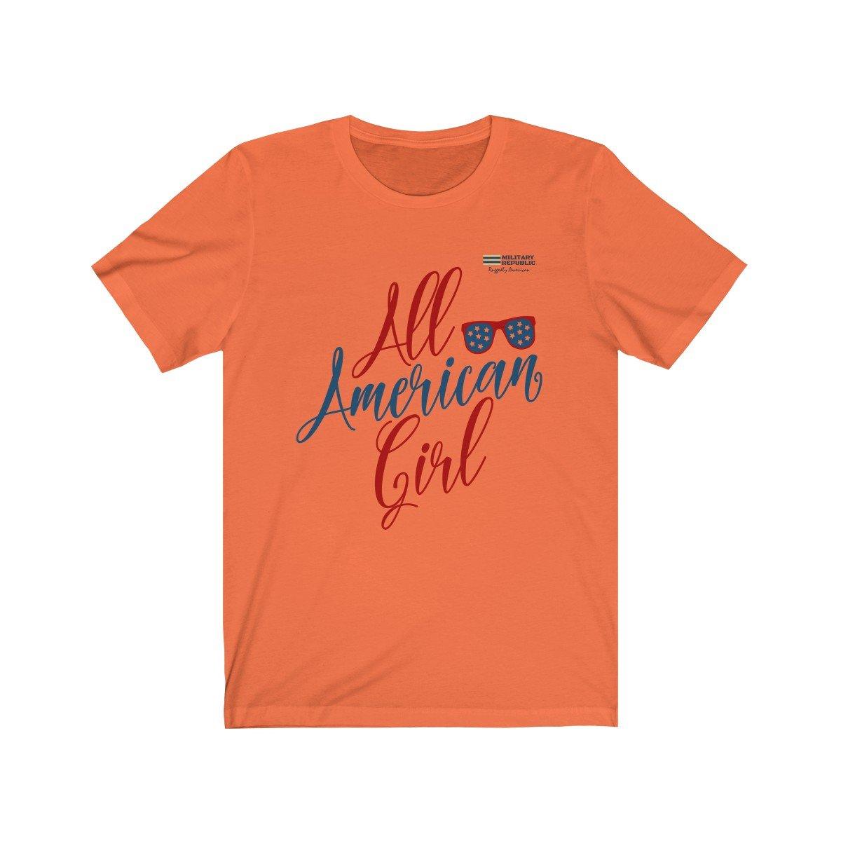 All American Girl T-Shirt - Military Republic