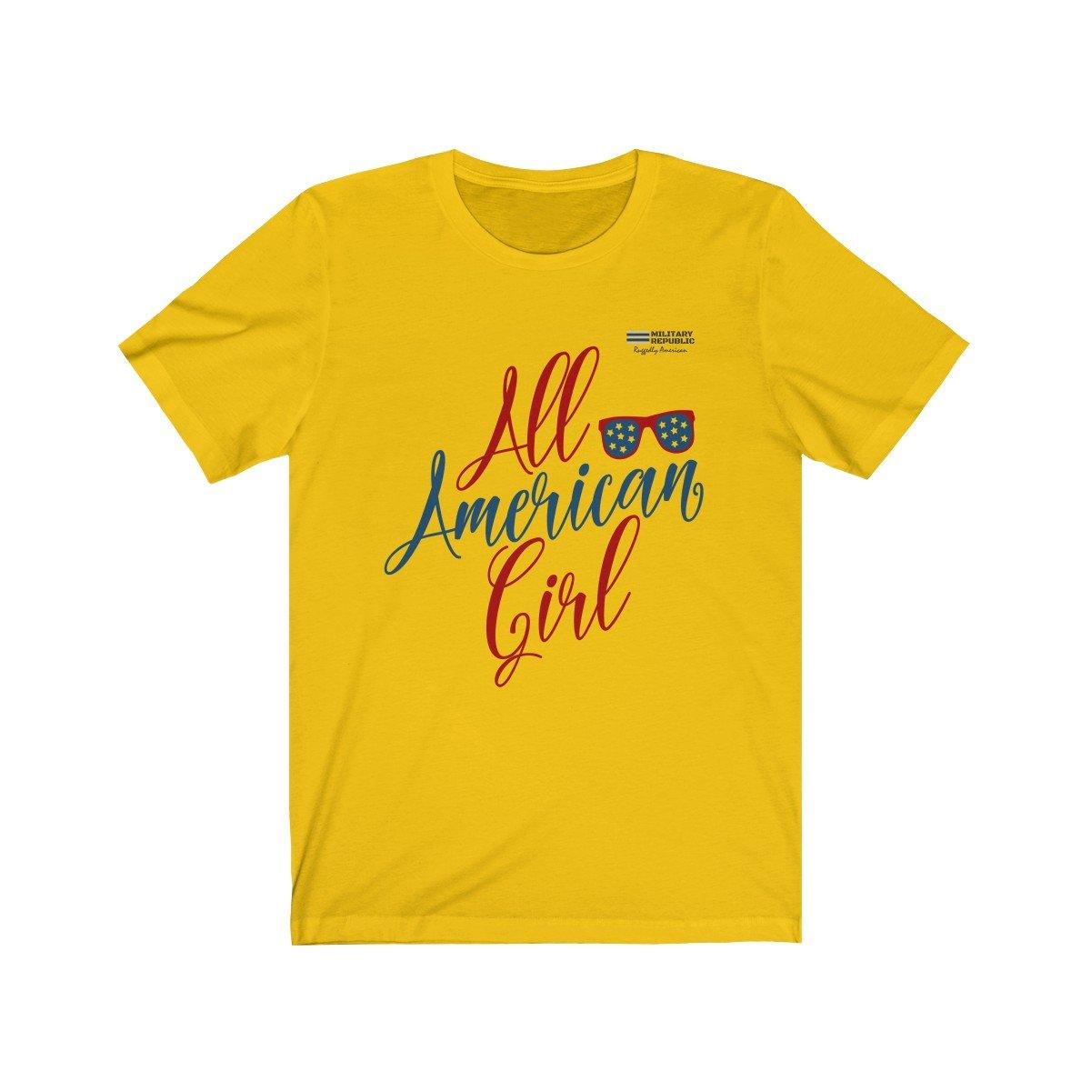 All American Girl T-Shirt - Military Republic