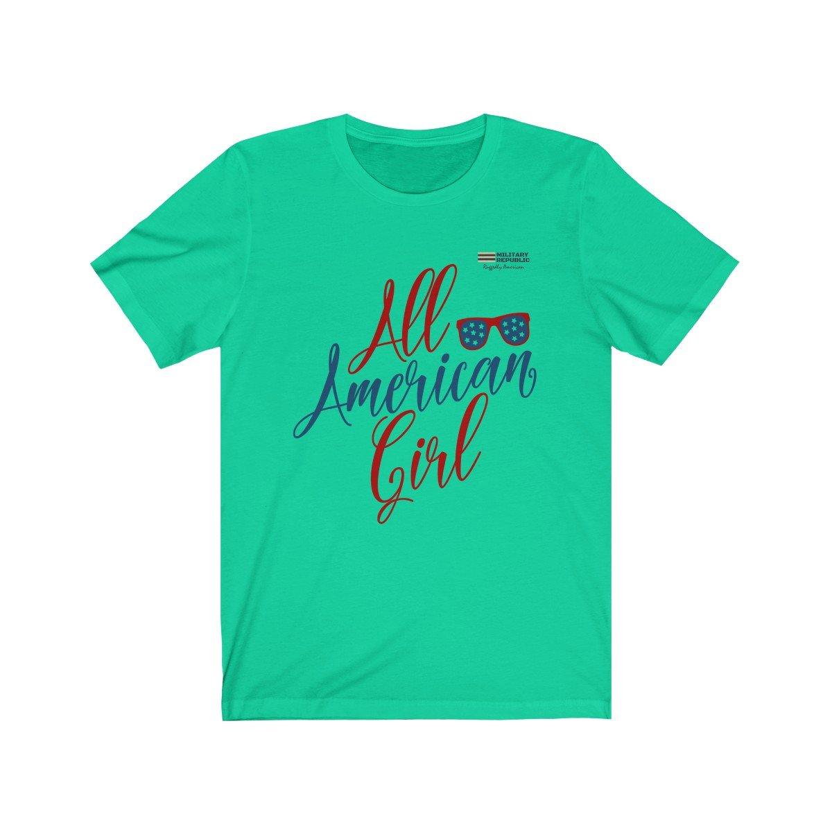 All American Girl T-Shirt - Military Republic