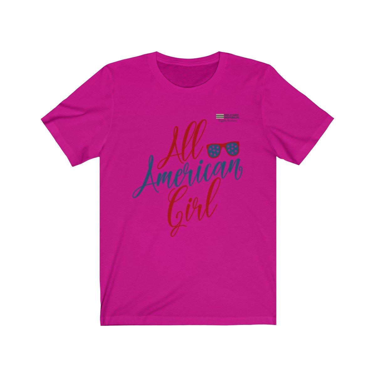 All American Girl T-Shirt - Military Republic