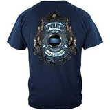 America's Finest Police Honor & Justice T-shirt - Military Republic