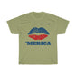 American Patriotic Lips 'Merica T-shirt - Military Republic