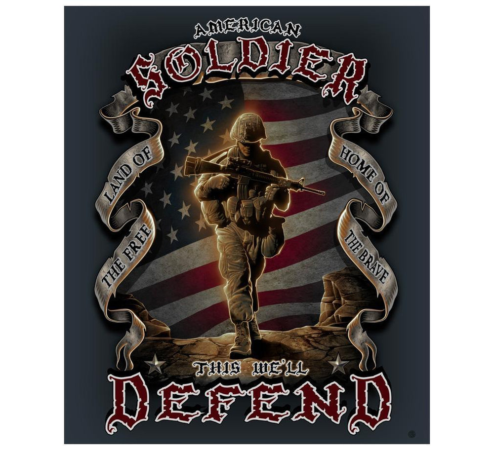 American Soldier Blanket-Military Republic